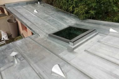Réfection toiture zinc