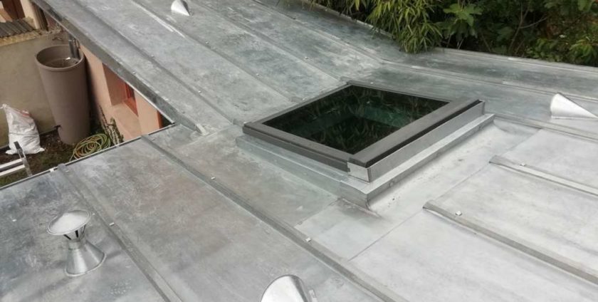 Réfection toiture zinc